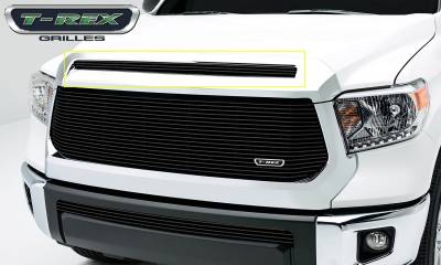 T-REX Grilles - 2014-2021 Tundra Billet Hood Scoop, Black, 1 Pc, Overlay, Does Not Fit Vehicles with Camera - Part # 21964B
