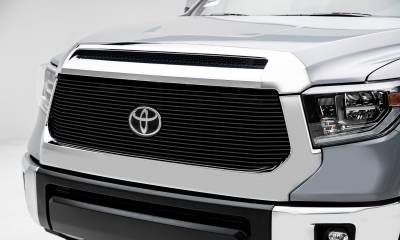 T-REX Grilles - 2018-2021 Tundra Billet Grille, Black, 1 Pc, Replacement, Does Not Fit Vehicles with Camera - Part # 20966B