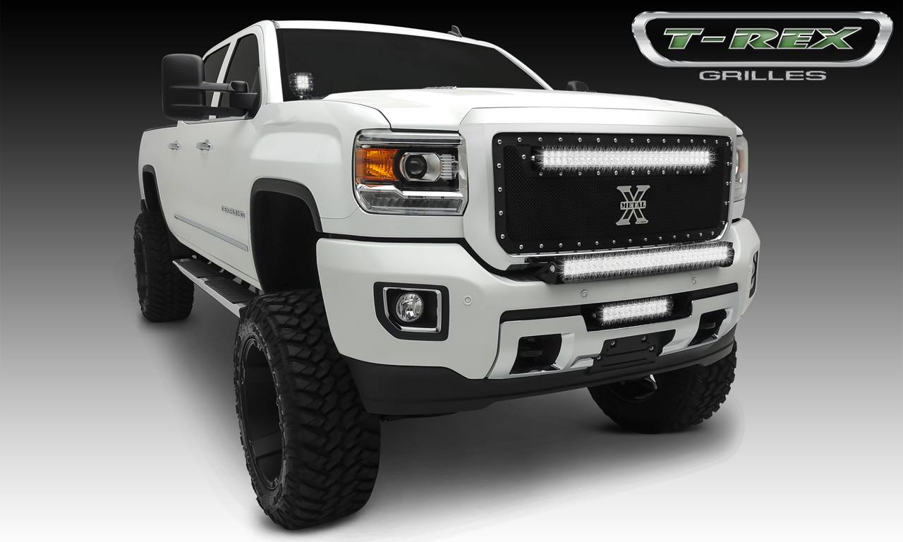 2015 Gmc Denali For Sale >> GMC Sierra HD TORCH Series LED Light Grille 1 - 30" LED Bar, Formed Mesh Grille, Main, Insert, 1 ... 2015 Gmc Denali For Sale >> GMC Sierra HD TORCH Series LED Light Grille 1 - 30" LED Bar, Formed Mesh Grille, Main, Insert, 1 ...
