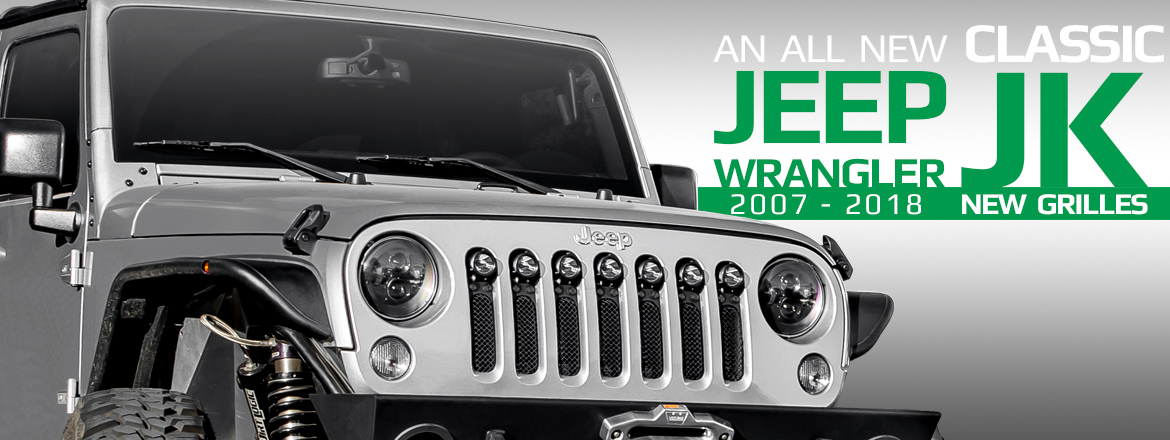 Jeep Wrangler JK Grille Collection