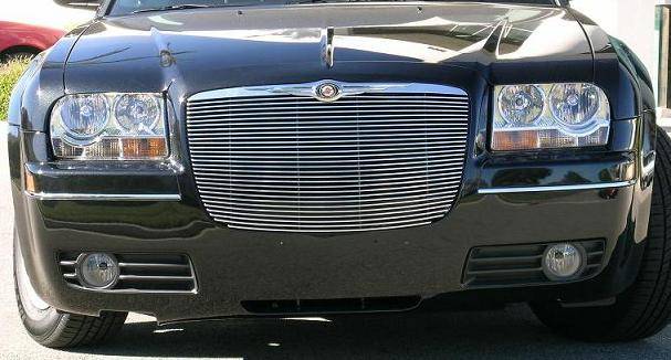 2005-2010 Chrysler 300, 300C, SRT Billet Grille, Polished, 1 Pc,  Replacement - Part # 20472