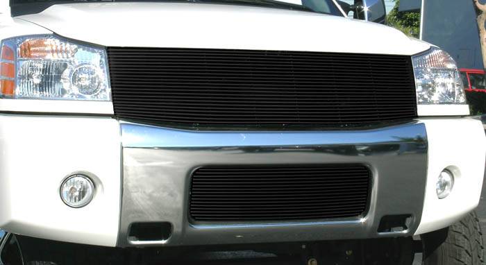 2004 2014 Nissan Titan and Armada Billet Grille Insert 1 Pc