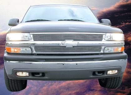 2000-2006 Tahoe/Sub, 99-02 Silverado 1500 Billet Grille, Polished