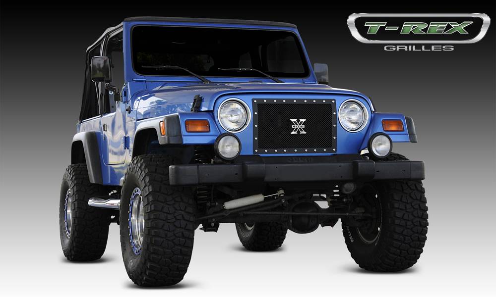 Jeep Wrangler Custom Grill - Top Jeep