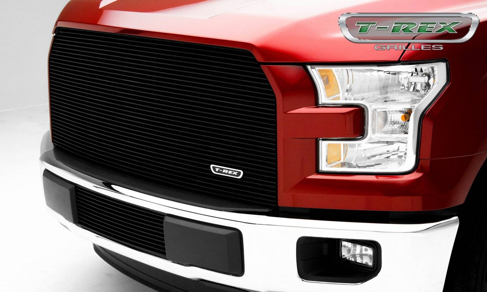 Ford F 150 Billet Series Main Grille With Black Powdercoat Finish