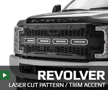 LED Grilles - Revolver Series Grilles