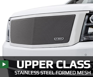 2011-2016 Super Duty Upper Class Series Mesh Grille, Black, 1 Pc