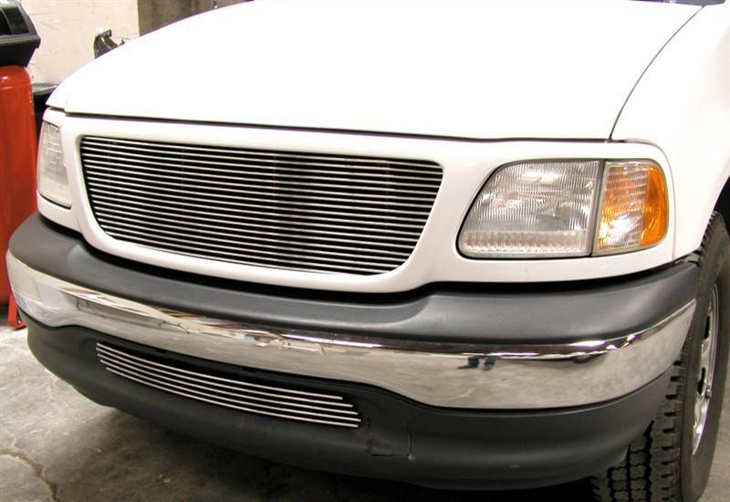 Ford Expedition 99 02 F 150 Billet Grille Overlay Bolt On Use W Honey Comb Grille Logo Mounts On Billet Pt 215