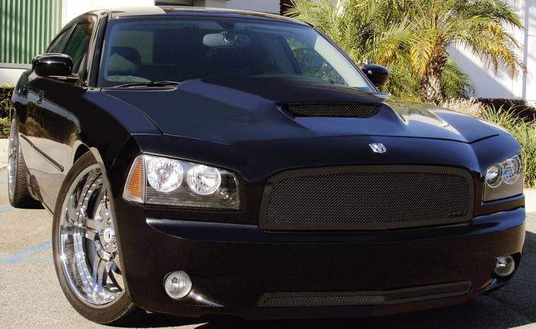 all black dodge charger