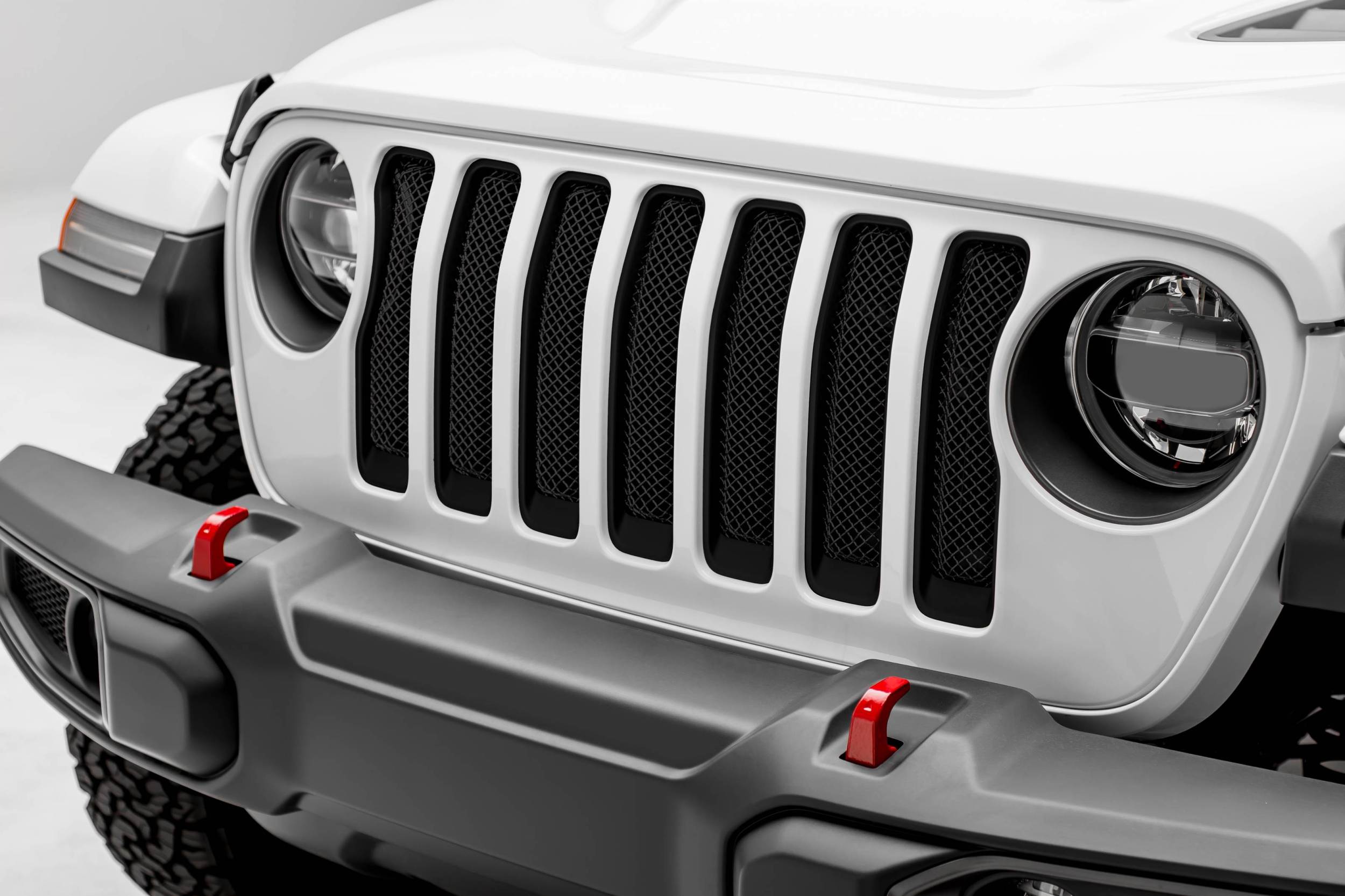 Jeep Gladiator, JL Sport Series Grille, Black, 1 Pc, Insert, without  Forward Facing Camera - Part # 46493