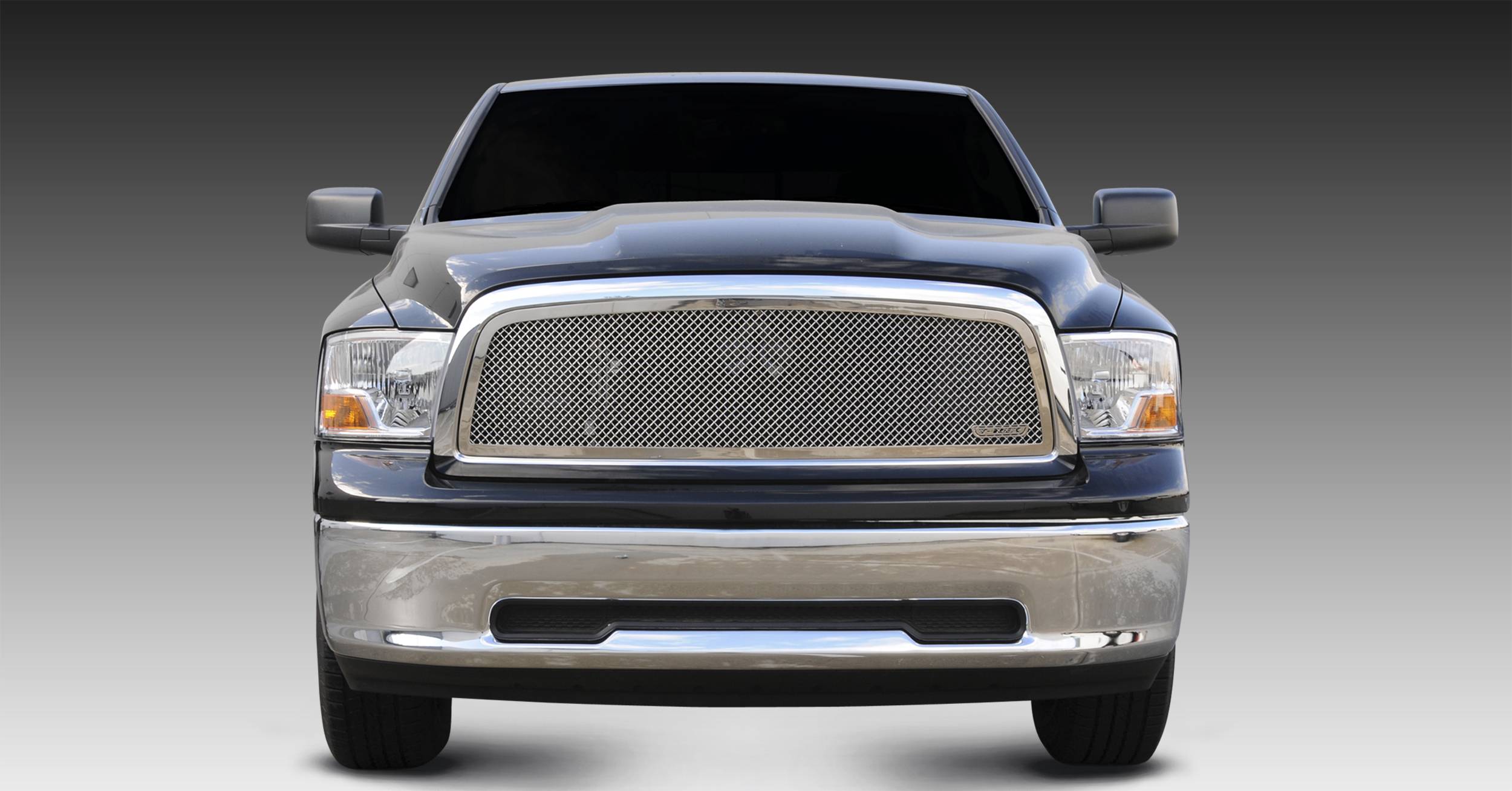 2009-2012 Ram 1500 Upper Class Series Mesh Grille, Polished, 1 Pc, Insert -  Part # 54457