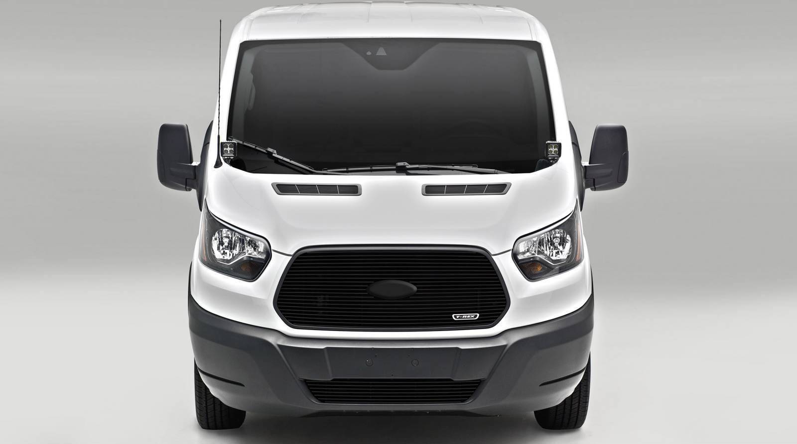 Sport Waben Kühlergrill ohne Emblem Clean passend für Ford Transit