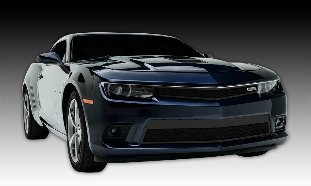 APS Phantom Black Billet Grille For 2014-2015 Chevy Camaro LS/LT W/ RS Package – Stainless Steel