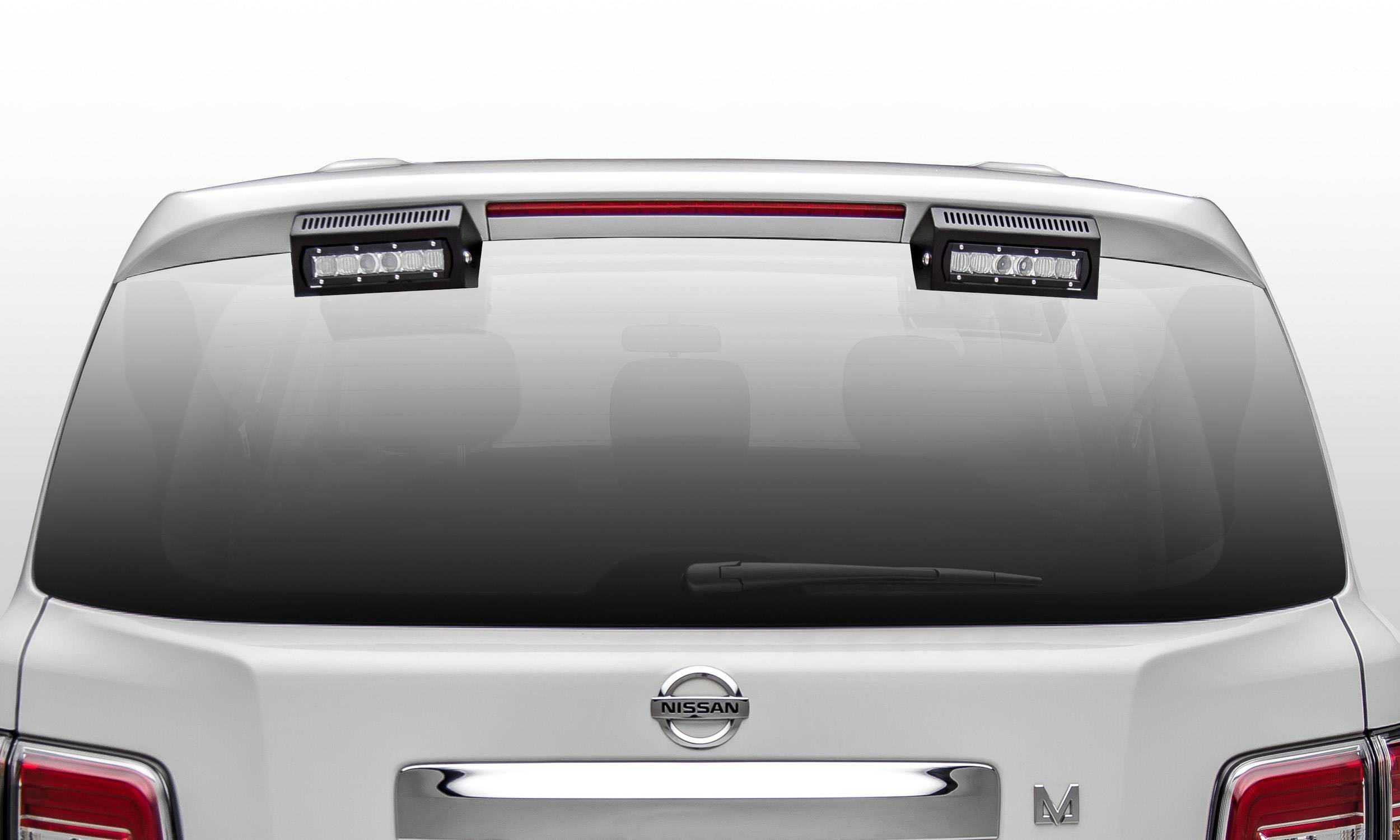 2010-2017 Nissan Patrol Y62 Rear Spoiler LED Kit with (2) 6 2010-2017 Nissan Patrol Y62 Rear Spoiler LED Kit with (2) 6