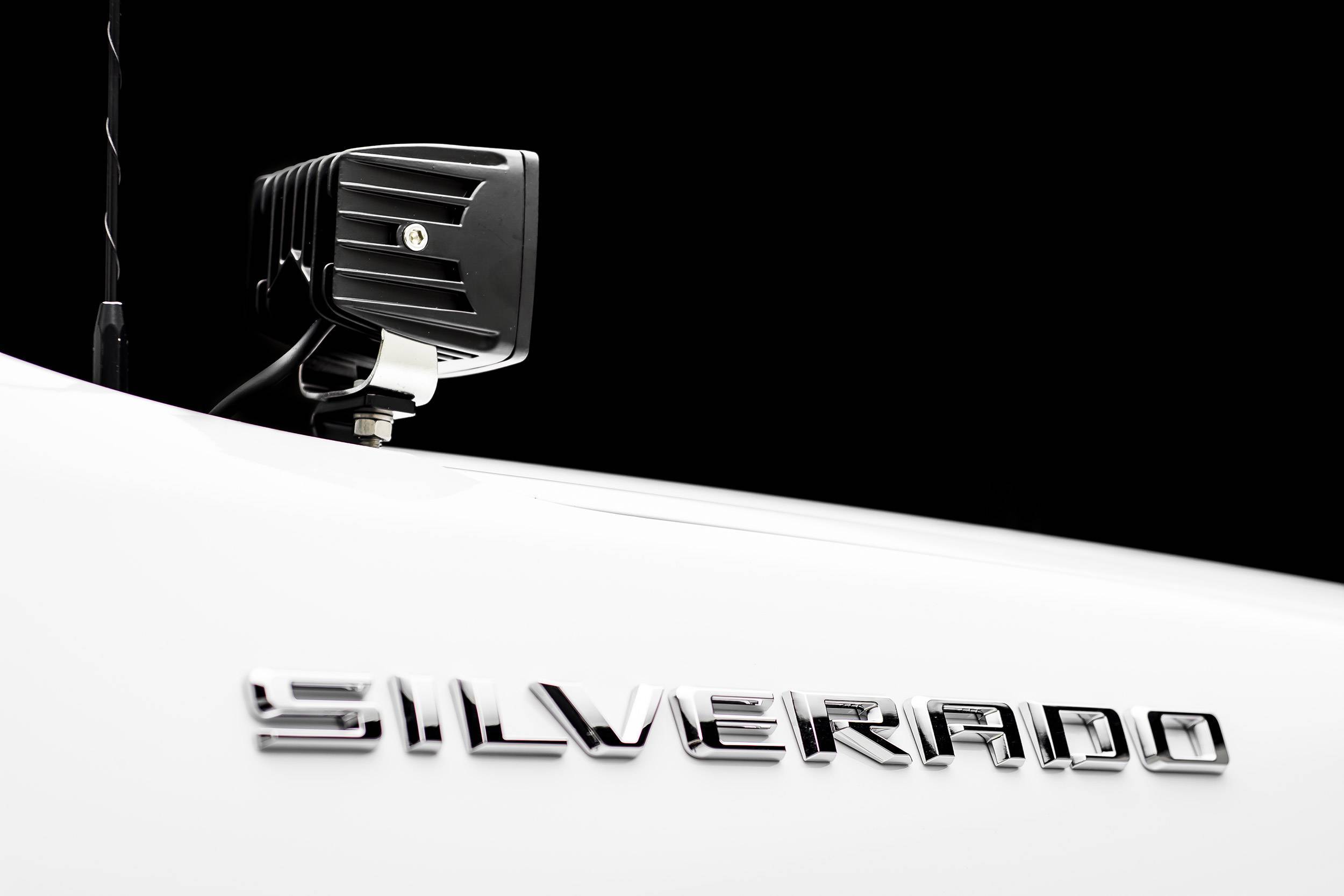2014-2018 Silverado, Sierra 1500 Hood Hinge LED Kit Incl. (4) 3 Inch LED  Pod Lights - PN #Z362081-KIT4