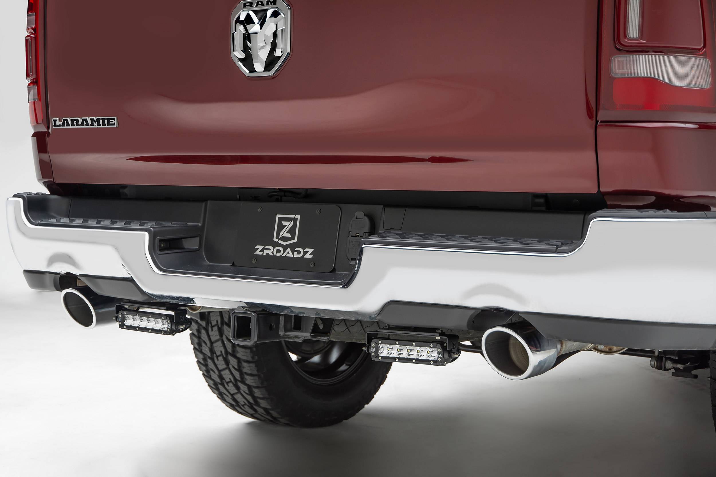 2019-2020 Ram 1500 Rear Bumper LED Bracket to mount (2) 6 Inch Straight ...