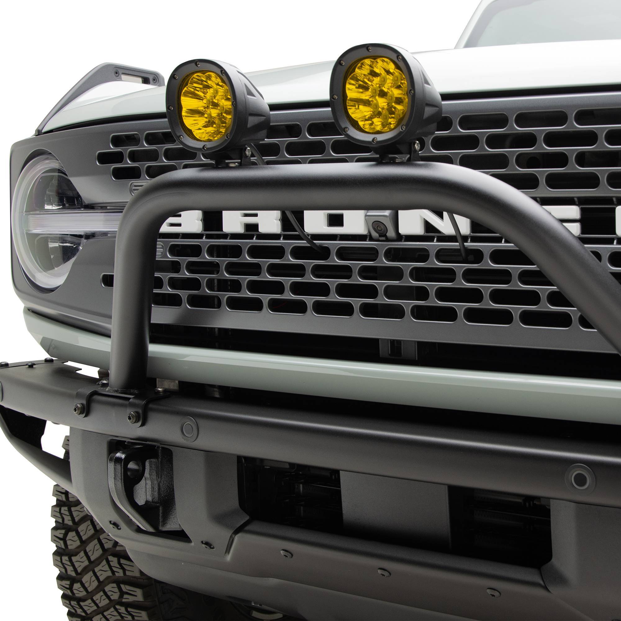 2021-2024 Ford Bronco Prerunner Baja Bar (Standard Hoop) LED Kit ...