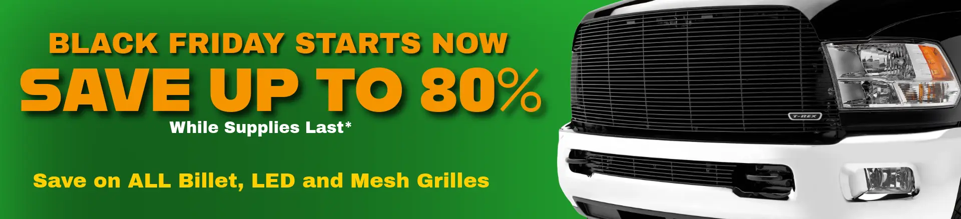 Billet Grille Banner