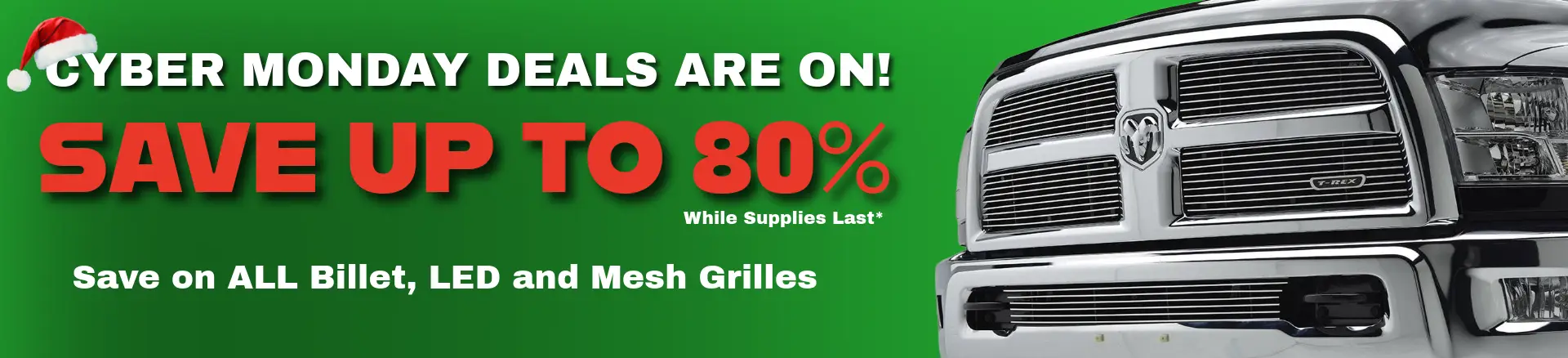 Billet Grille Banner