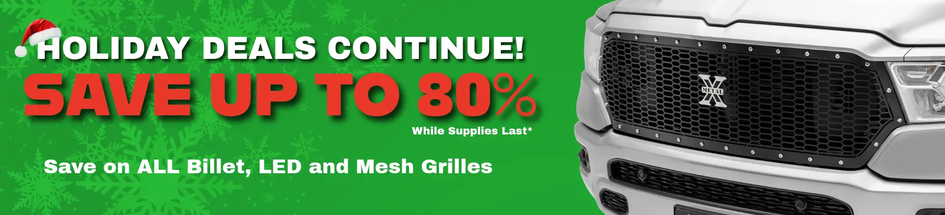 Laser X Grilles Banner