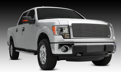 T-REX Grilles - 2013-2014 F-150 Billet Grille, Polished, 1 Pc, Insert - Part # 20572