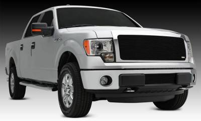 T-REX Grilles - 2013-2014 F-150 XLT Billet Grille, Black, 1 Pc, Insert - Part # 20572B