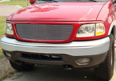 T-REX Grilles - 1997-2003 F-150, 97-02 Expedition Billet Grille, Polished, 1 Pc, Insert - Part # 20580