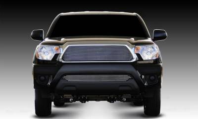 T-REX Grilles - 2012-2015 Tacoma Billet Grille, Polished, 1 Pc, Insert - Part # 20938