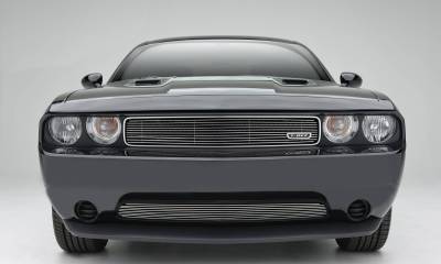 T-REX Grilles - 2009-2014 Challenger Billet Grille, Polished, 1 Pc, Overlay - Part # 21415