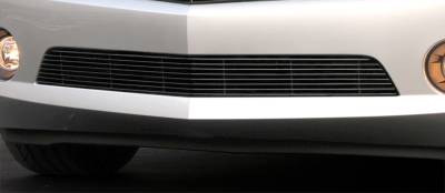 T-REX Grilles - 2010-2013 Camaro Billet Bumper Grille, Black, 1 Pc, Overlay, V6 - Part # 25027B