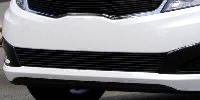 T-REX Grilles - 2011-2013 Kia Optima Bumper Billet Grille - All Black - Pt # 25320B