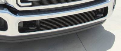 T-REX Grilles - 2011-2016 Super Duty Billet Bumper Grille, Black, 1 Pc, Bolt-On - Part # 25546B