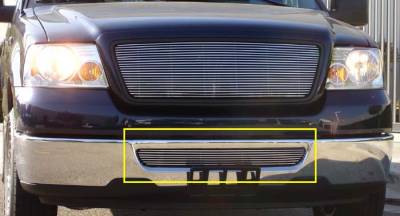 T-REX Grilles - 2006-2008 F-150, Mark LT Billet Bumper Grille, Polished, 1 Pc, Bolt-On - Part # 25555