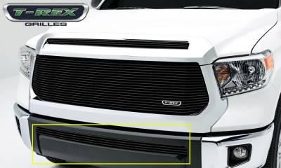 T-REX Grilles - 2014-2021 Tundra Billet Bumper Grille, Black, 1 Pc, Overlay - Part # 25964B