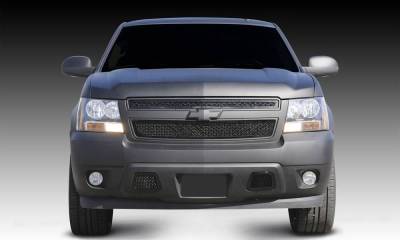 T-REX Grilles - 2007-2013 Avalanche, 07-14 Sub/Tahoe Upper Class Series Mesh Grille, Black, 2 Pc, Overlay - Part # 51051
