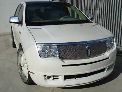T-REX Grilles - 2007-2010 Lincoln MKX Upper Class Series Mesh Grille, Polished, 1 Pc, Replacement - Part # 54717