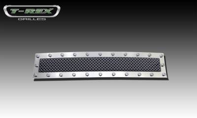 T-REX Grilles - 2010-2014 F-150 Raptor SVT X-Metal Bumper Grille, Polished, 1 Pc, Overlay, Chrome Studs - Part # 6725660