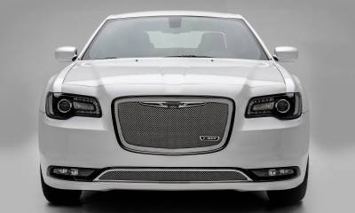 T-REX Grilles - 2015-2018 Chrysler 300 Upper Class Series Mesh Grille, Polished, 1 Pc, Replacement - Part # 54436 - Overstock - On Sale