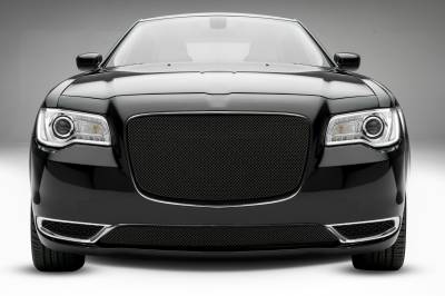 T-REX Grilles - 2015-2018 Chrysler 300 Sport Grille, Black, 1 Pc, Overlay - Part # 46436