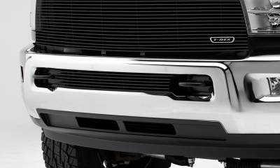 T-REX Grilles - 2013-2018 Ram 2500, 3500 Billet Bumper Grille, Black, 1 Pc, Insert - Part # 25452B