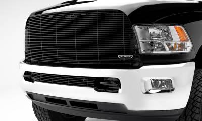 T-REX Grilles - 2013-2018 Ram 2500, 3500 Billet Grille, Black, 1 Pc, Replacement - Part # 20452B