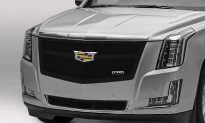 T-REX Grilles - 2015-2015 Escalade Upper Class Series Mesh Grille, Black, 1 Pc, Replacement - Part # 51183
