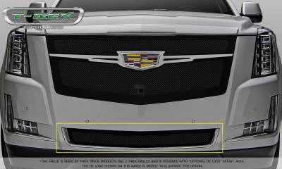 T-REX Grilles - 2015-2020 Escalade Upper Class Series Mesh Bumper Grille, Black, 1 Pc, Replacement - Part # 52181