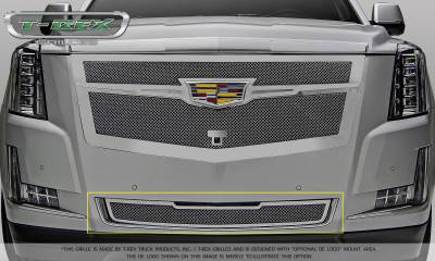 T-REX Grilles - 2015-2020 Escalade Upper Class Series Mesh Bumper Grille, Chrome, 1 Pc, Replacement - Part # 57181