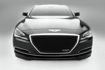 T-REX Grilles - 2015 Hyundai Genesis Sedan Upper Class Series Mesh Grille, Black, 1 Pc, Overlay/Insert - Part # 51499