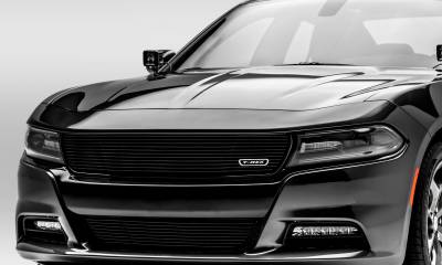 T-REX Grilles - 2015-2022 Charger Laser Billet Grille, Black, 1 Pc, Insert - Part # 6214761 - Last One in Stock - On sale