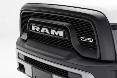T-REX Grilles - 2015-2018 Ram 1500 Rebel Laser Billet Grille, Black, 2 Pc, Overlay - Part # 6214641 - Special Order