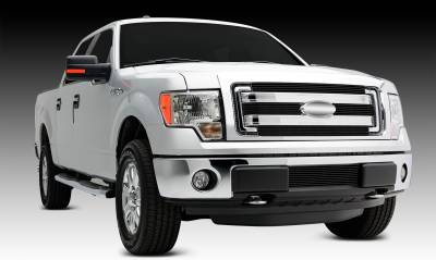 T-REX Grilles - 2013-2017 Ford F150 XLT, Billet Grille,Black, 4 Pc, Overlay - Part # 21573B