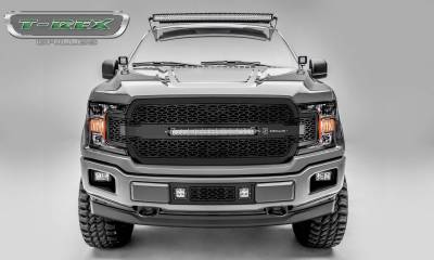 T-REX Grilles - 2018-2020 F-150 ZROADZ Grille, Black, 1 Pc, Replacement with 20" LED - PN #Z315711