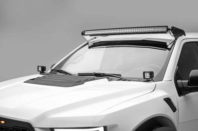 ZROADZ OFF ROAD PRODUCTS - Ford F-150, Raptor Front Roof LED Bracket to mount 52 Inch Curved LED Light Bar - Part # Z335662